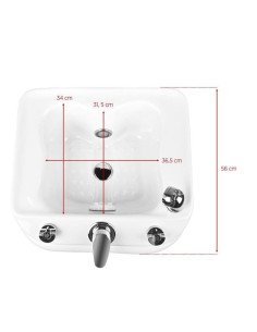 Pédicure HZ-A023 Baignoire bassine Bain pieds pédicure SPA 2