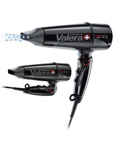Hair dryer valera swiss black light 5400 folding ionic 