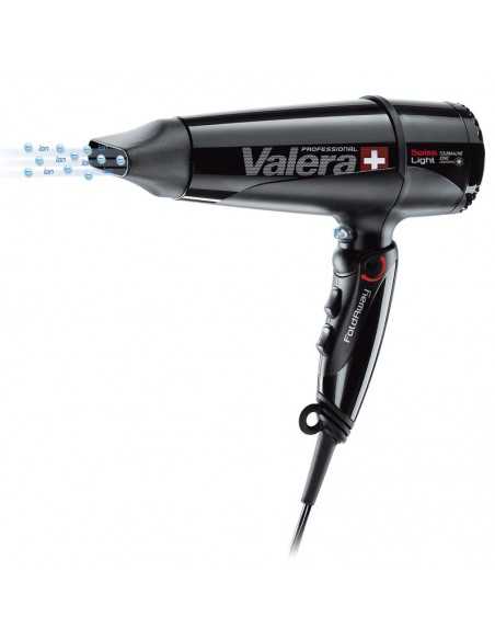 Hair dryer valera swiss black light 5400 folding ionic