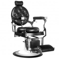 Black imperator hairdressing barber chair 