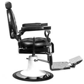 Fauteuil barbier coiffure imperator noir