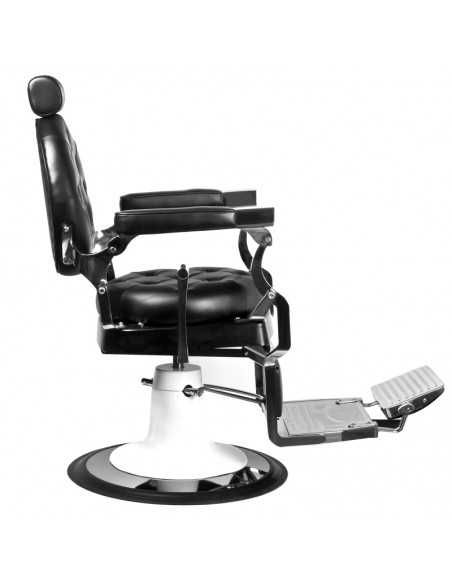 Black imperator hairdressing barber chair