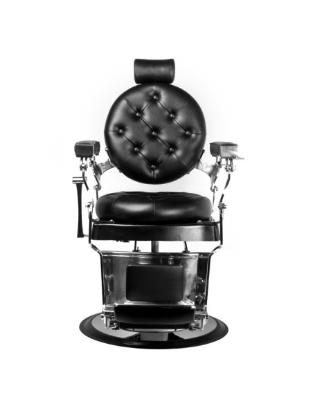 Black imperator hairdressing barber chair 