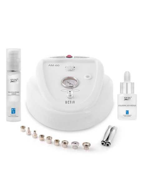 Aparelho de microdermoabrasão am60 + cosméticos syis