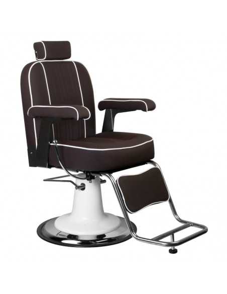 Brown amadeo barber chair 
