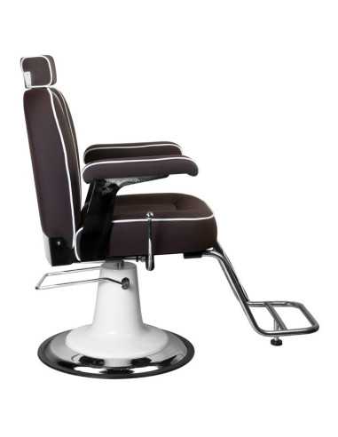 Amadeo bruine kappersstoel