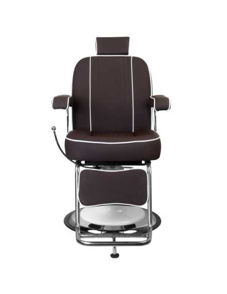 Brown amadeo barber chair 