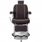 Brązowe krzesło fryzjerskie amadeo