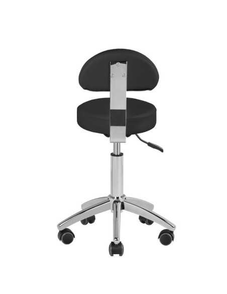 Tabouret à roulettes COSMETIQUE AM-304 NOIR