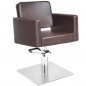 Bruine ankara styling stoel