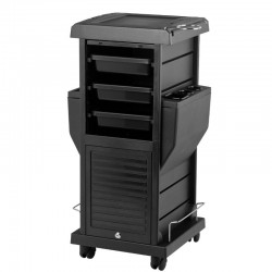 Coloring and storage hairdressing trolley-109330