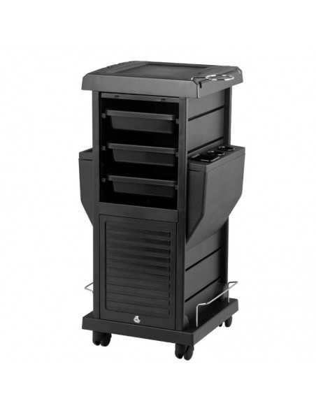 Coloring and storage hairdressing trolley-109330