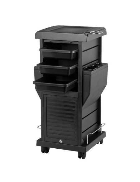 Coloring and storage hairdressing trolley-109330 