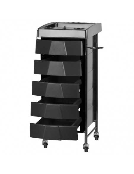 Coloring and storage hairdressing trolley-109334