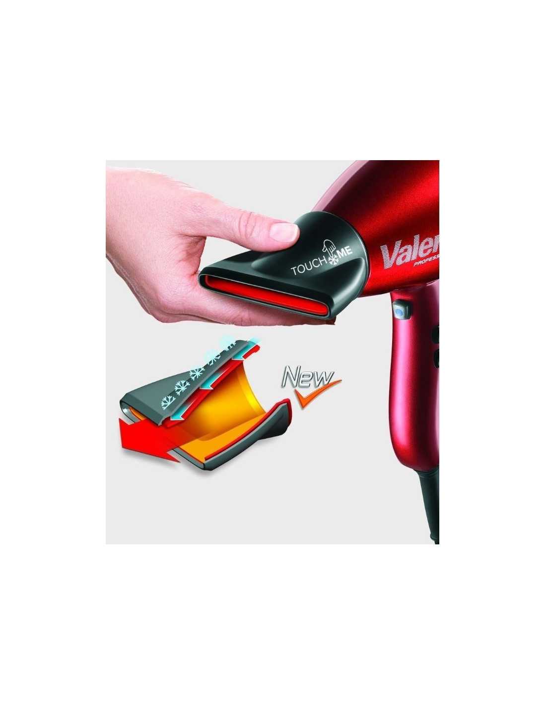 Secador de pelo negro valera silent jet 8600 ionic rc 