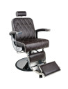 Fauteuil barbier coiffeur marron imperial 