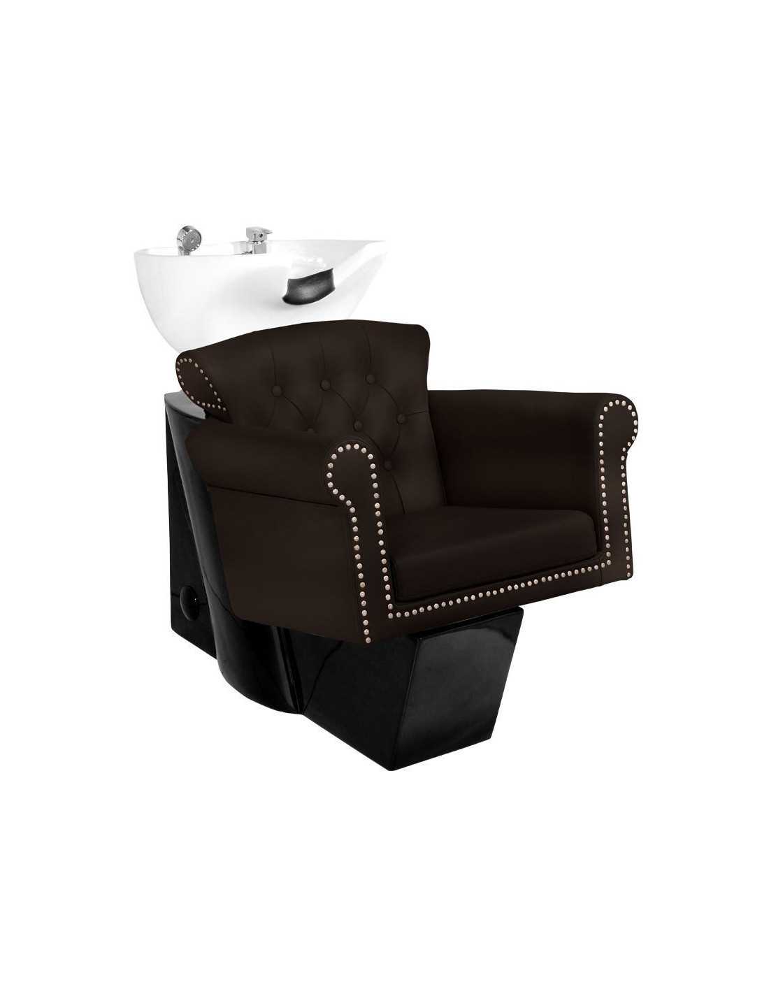 Berlin brown padded Shampoo unit 