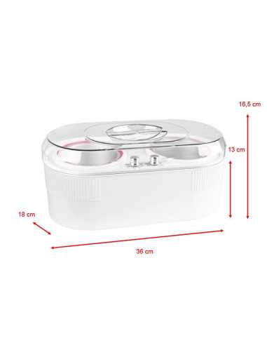 2-in-1 Wachserhitzer 400 ml + 800 ml 350 W