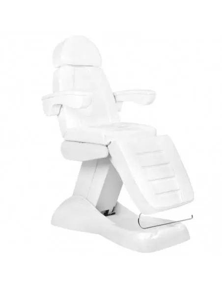 Chaise électrique cosmétique lux  blanc avec Support