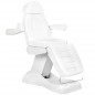 White lux cosmetic electric chair with stand