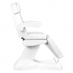 ELECTRIC COSMETIC CHAIR LUX 4M WHITE WITH A CRADLE
