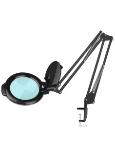 Lâmpada lupa LED preta moonlight profissional