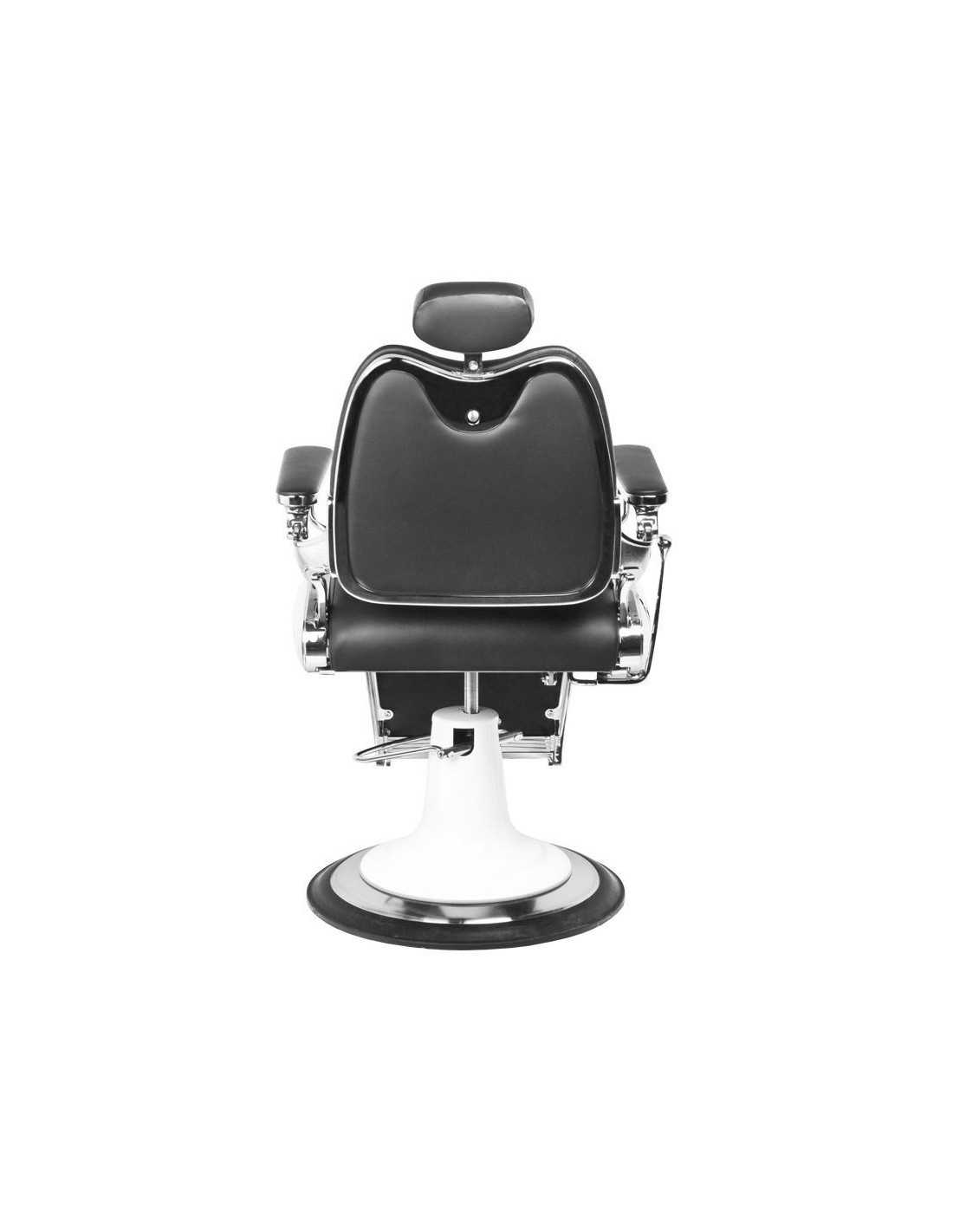 Cadeira de barbeiro StreetTorque BLACK – Visual motociclista e conforto profissional