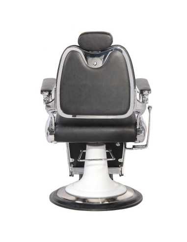 Poltrona da barbiere StreetTorque NERA – Look da motociclista e comfort professionale