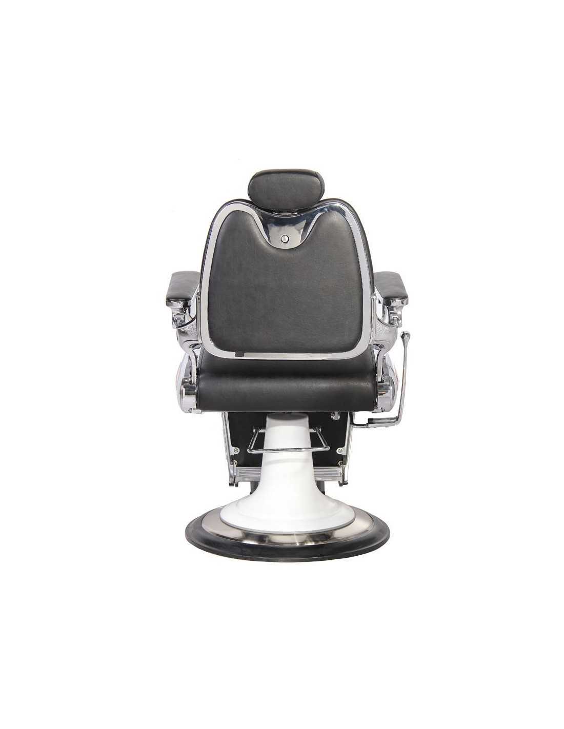 StreetTorque BLACK Barber chair – Biker Look & Pro Comfort 