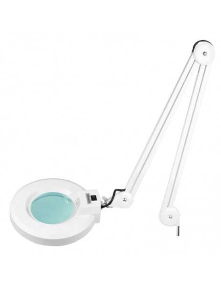 Professional magnifying lamp tripod s4 white