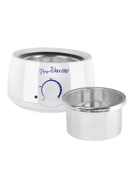 Aquecedor de cera profissional 400 ml 100w branco