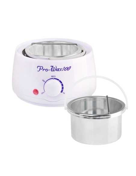Aquecedor de cera profissional 400 ml 100w branco