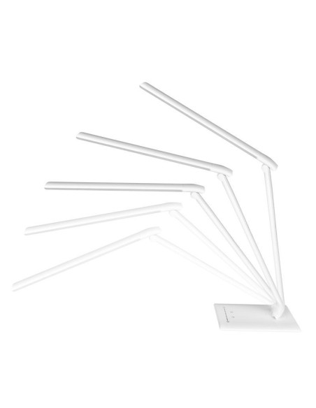 Profesjonalna Lampa Pierścieniowa 114702 ELEGANCKA LAMPA BIURKOWA LED 7W BIAŁA