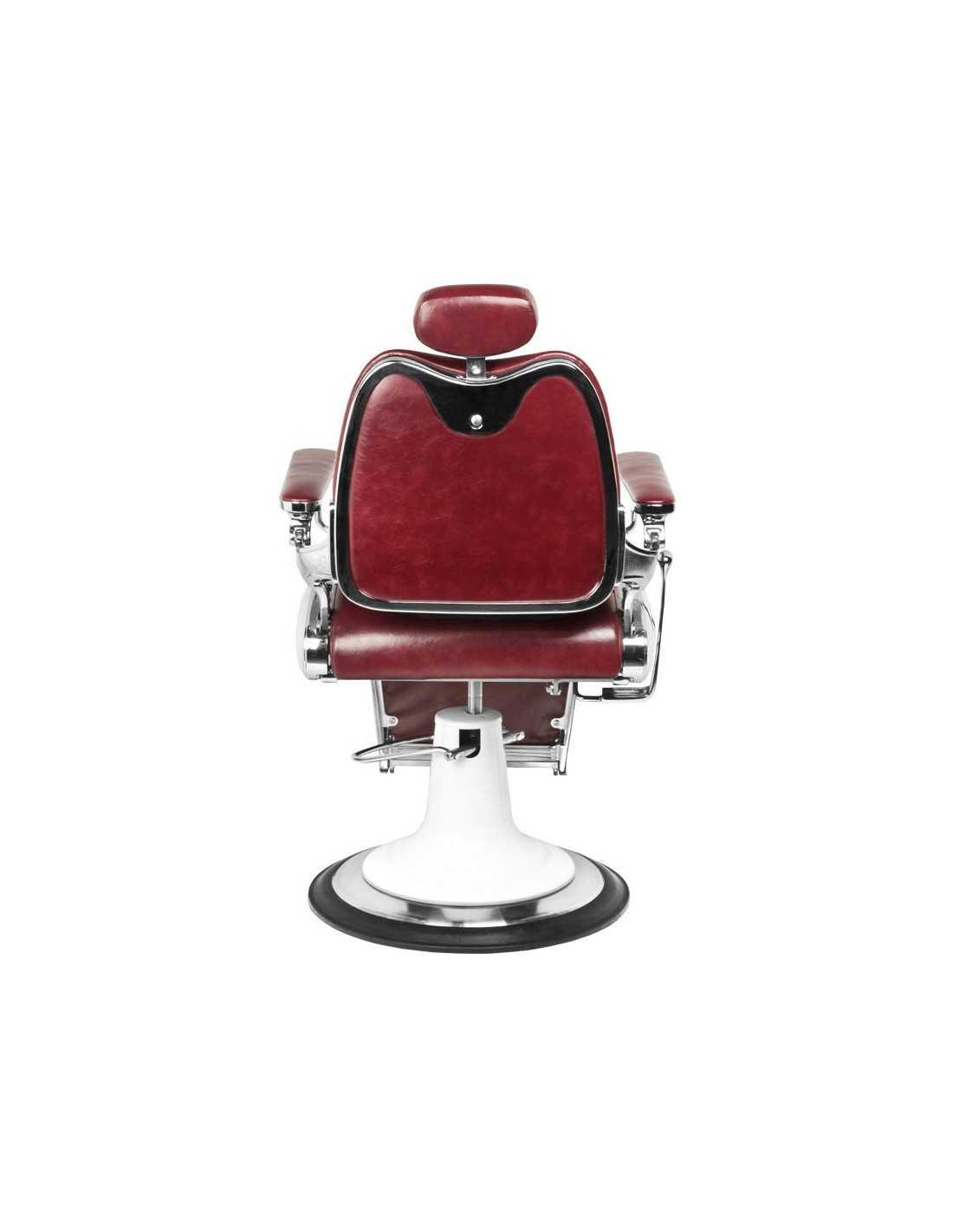 Cadeira de barbeiro StreetTorque BORDEAUX – Viril personalizada e ergonomia profissional