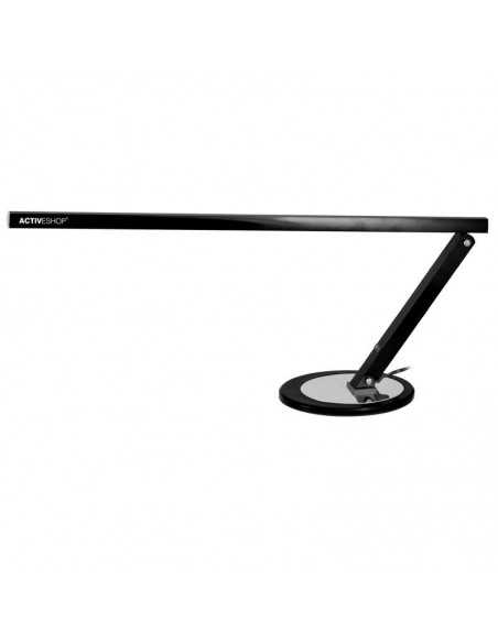 Slim black led desk lamp