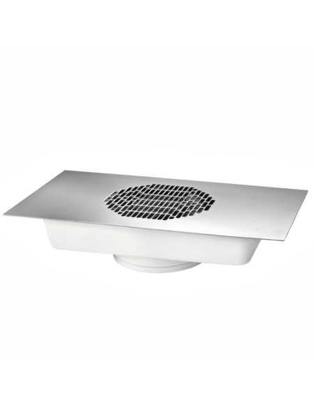 Aspirateur intégré table manucure argent KL3