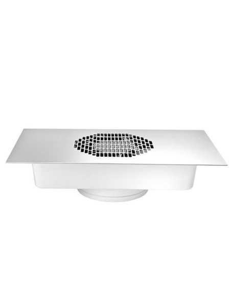 Aspirateur intégré table manucure argent KL3