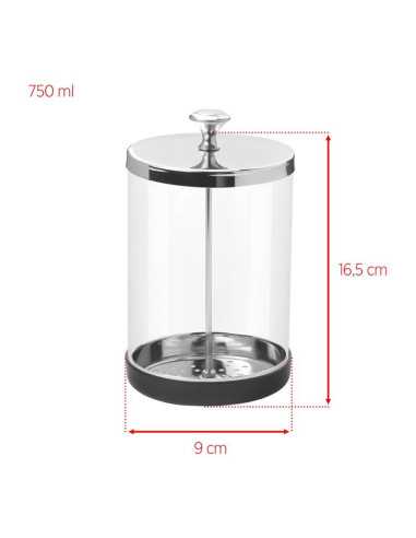 Sterylizator UV 122559 POJEMNIK SZKLANY 750 ML DO DEZYNFEKCJI NARZĘDZI