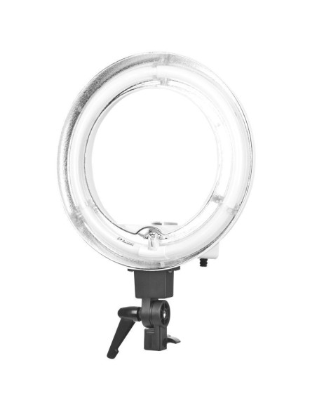 Artykuł stowarzyszony 122570 LAMPA PIERŚCIENIOWA LAMPA PIERŚCIENIOWA 12" 35W FLUORESCENCYJNA BIAŁA + STATYW