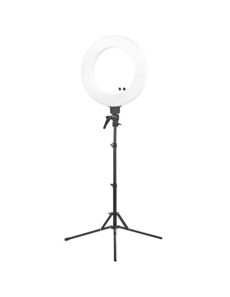 Lampa pierścieniowa pierścieniowa 18" 48w led bias + statyw