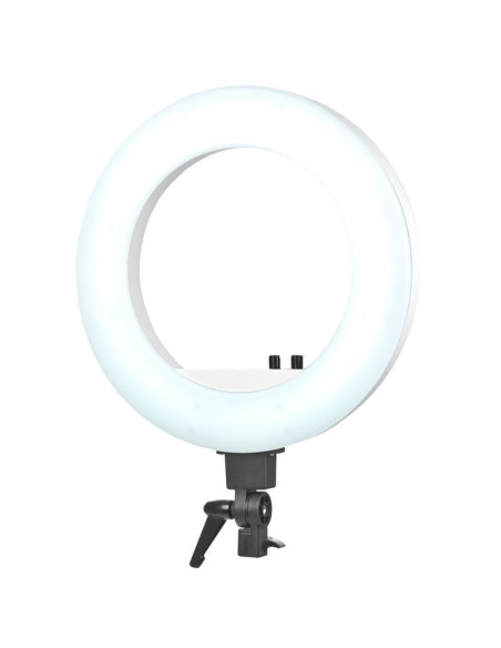 Artykuł stowarzyszony 122572 LAMPA PIERŚCIENIOWA ŚWIATŁO PIERŚCIENIOWE 18" 48W LED BIAŁA + STATYW