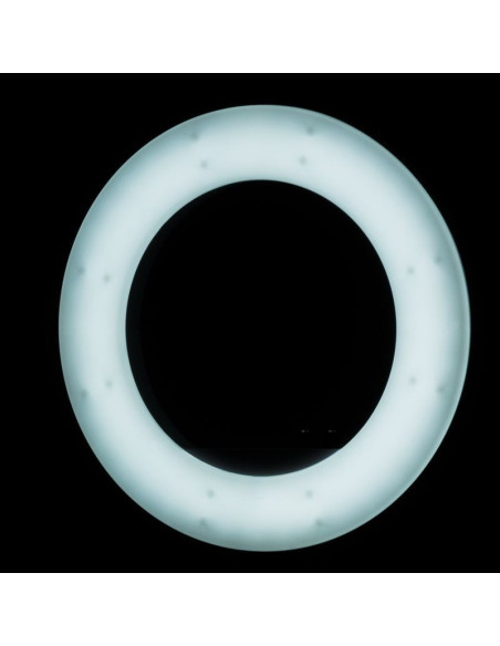 Artykuł stowarzyszony 122572 LAMPA PIERŚCIENIOWA ŚWIATŁO PIERŚCIENIOWE 18" 48W LED BIAŁA + STATYW