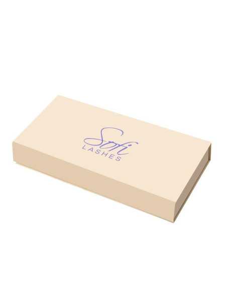 Sofi Wimpern-Set bestehend aus Schere und gerader Pinzette, Titangold 