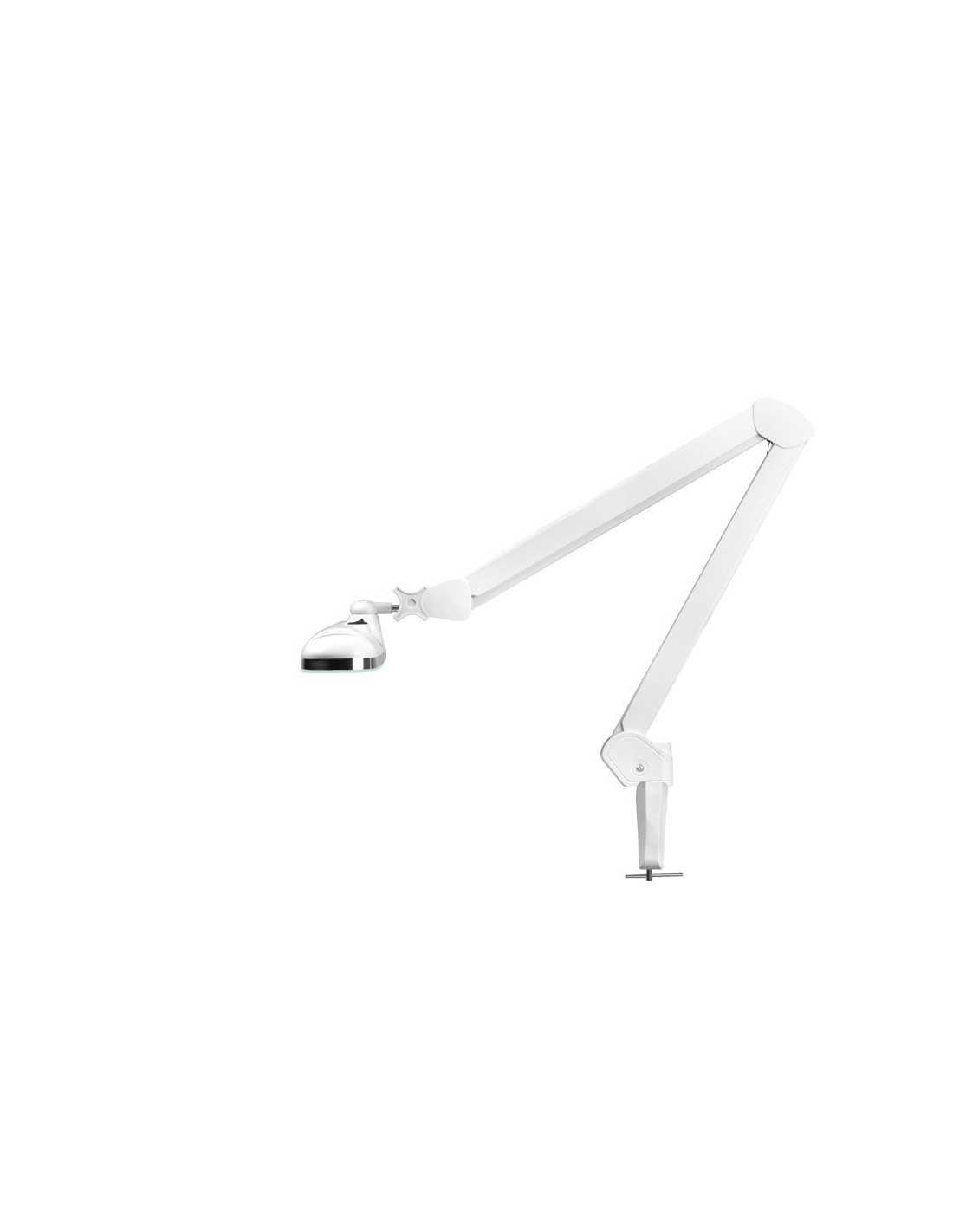 Elegant LED workshop lamp 801-TL with clamp intensity and white light color