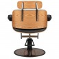 Florence black hairdressing chair