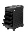 Coloring and storage hairdressing trolley-124737 