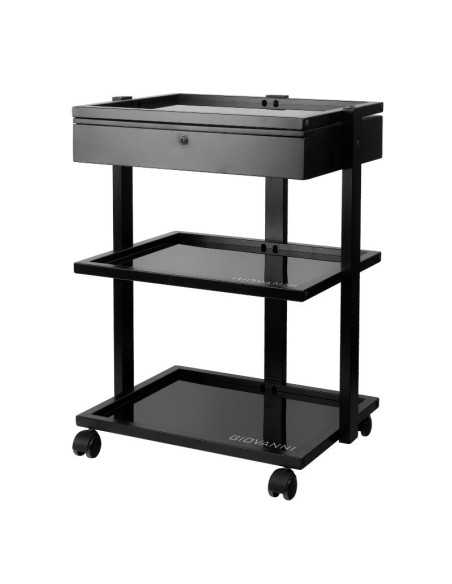 Carrinho para tatuagem preto pro ink 1040A