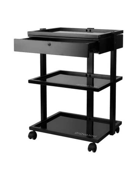 Carrinho para tatuagem preto pro ink 1040A