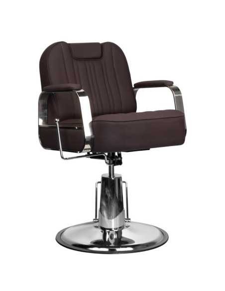 Fauteuil de coiffure rufo marron 