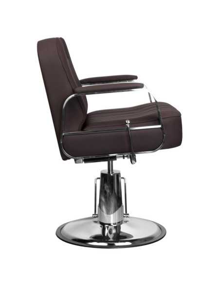 Fauteuil de coiffure rufo marron 